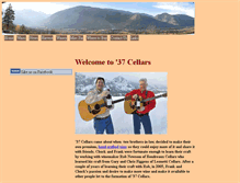 Tablet Screenshot of 37cellars.com